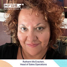Women Leaders in Tech - Ruthann McCracken, Head of Sales Operation, MFGS, Inc.